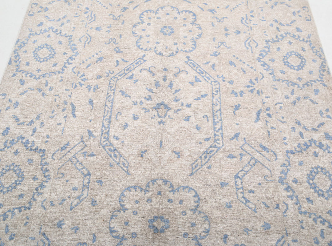 Hand Knotted Serenity Artemix Wool Rug 4' 10" x 7' 2" - No. AT41768