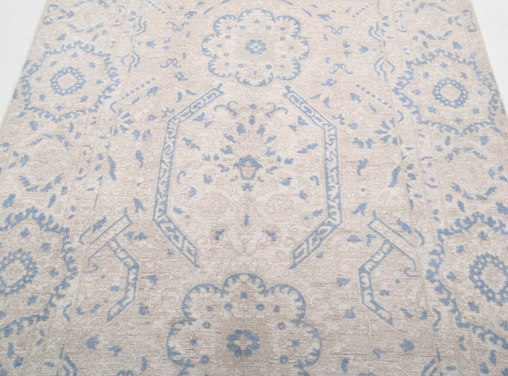 Hand Knotted Serenity Artemix Wool Rug 4' 10" x 7' 2" - No. AT41768