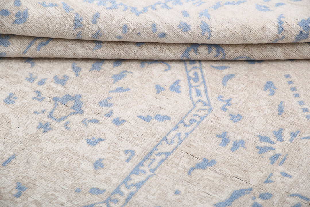 Hand Knotted Serenity Artemix Wool Rug 4' 10" x 7' 2" - No. AT41768