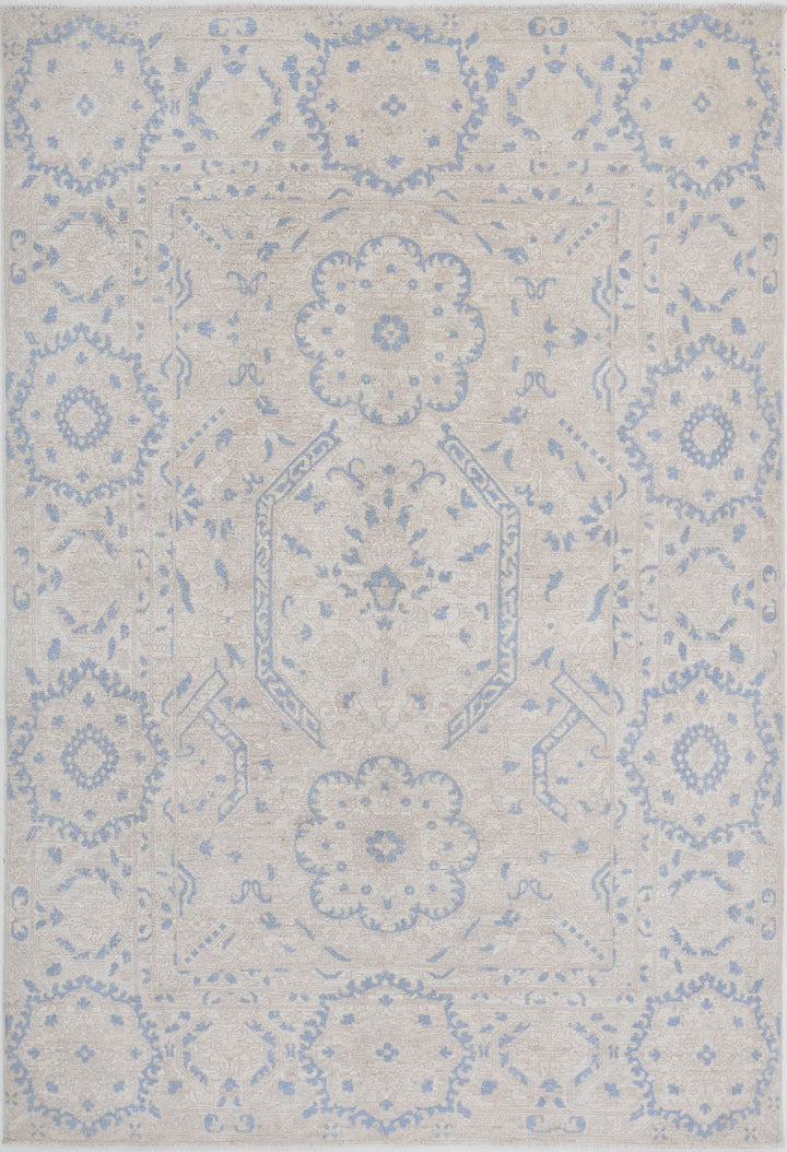 Hand Knotted Serenity Artemix Wool Rug 4' 10" x 7' 2" - No. AT41768