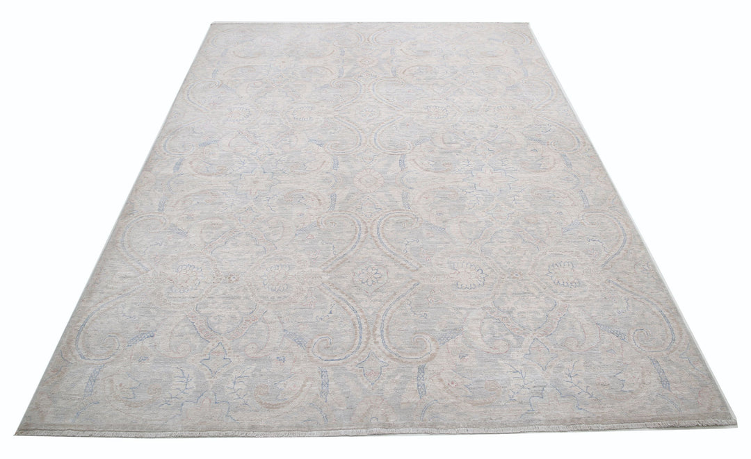 Hand Knotted Artemix Wool Rug 6' 1" x 8' 4" - No. AT31830