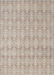 Hand Knotted Ikat Wool Rug 9' 9" x 13' 6" - No. AT30855