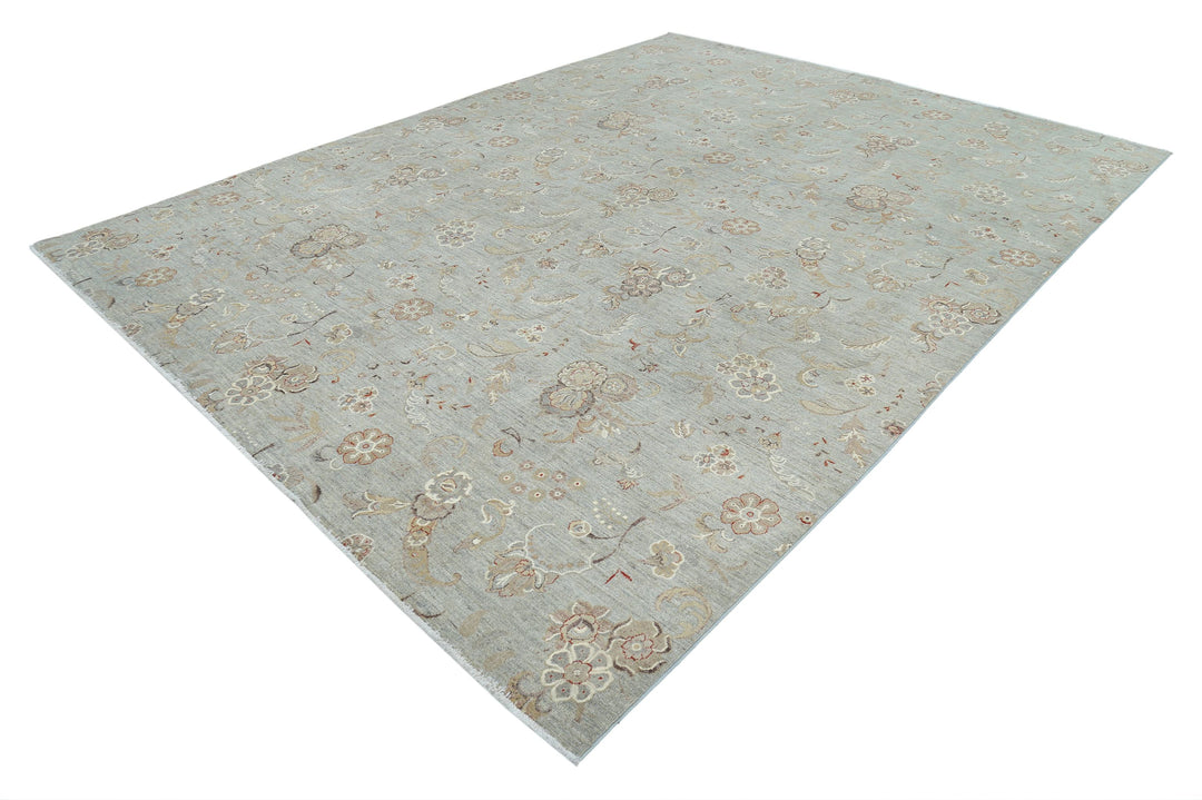 Hand Knotted Artemix Wool Rug 8' 11" x 11' 5" - No. AT21758