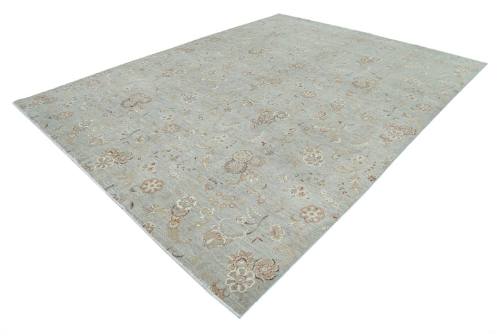 Hand Knotted Artemix Wool Rug 8' 11" x 11' 5" - No. AT21758