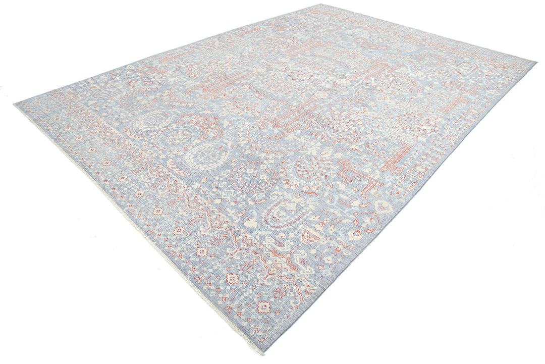 Hand Knotted Artemix Jewelry Wool Rug 8' 11" x 13' 0" - No. AT89794