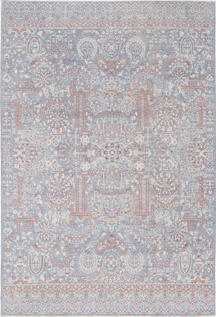 Hand Knotted Artemix Jewelry Wool Rug 8' 11" x 13' 0" - No. AT89794
