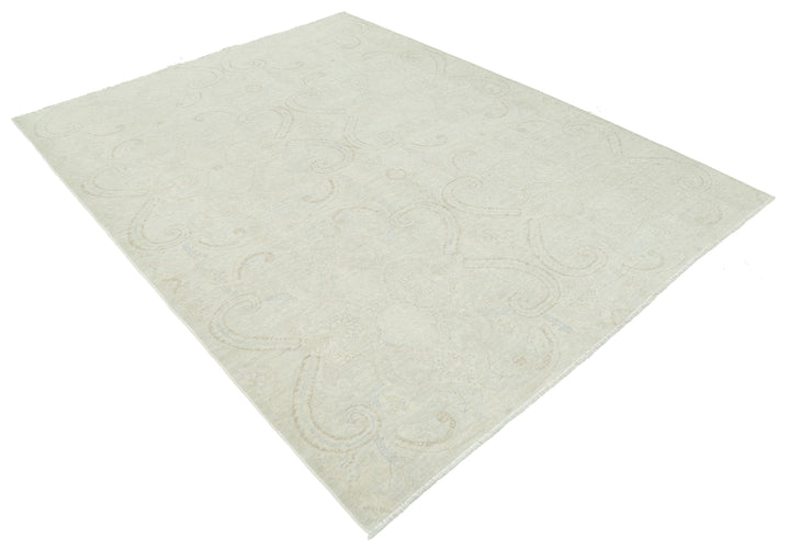 Hand Knotted Artemix Wool Rug 6' 4" x 8' 3" - No. AT47486