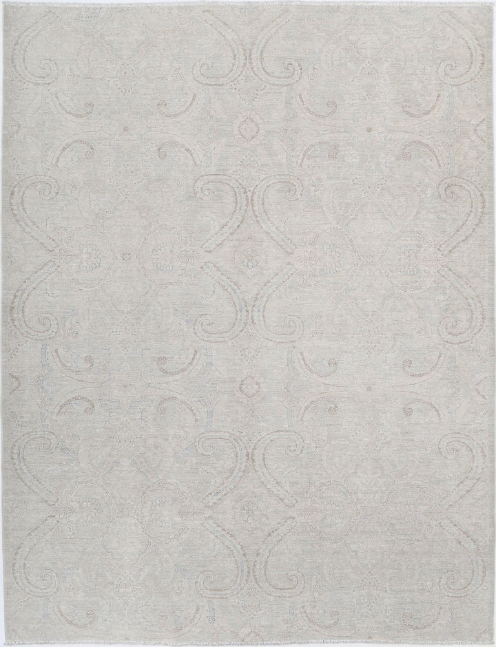 Hand Knotted Artemix Wool Rug 6' 4" x 8' 3" - No. AT47486
