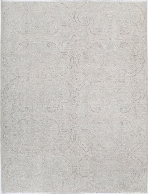 Hand Knotted Artemix Wool Rug 6' 4" x 8' 3" - No. AT47486