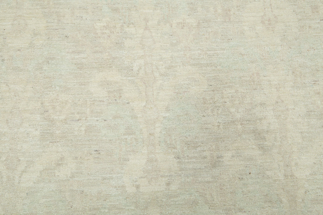 Hand Knotted Ikat Wool Rug 8' 0" x 9' 7" - No. AT99198