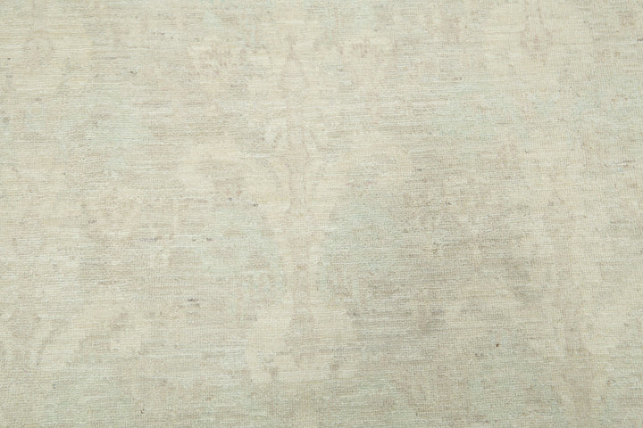 Hand Knotted Ikat Wool Rug 8' 0" x 9' 7" - No. AT99198