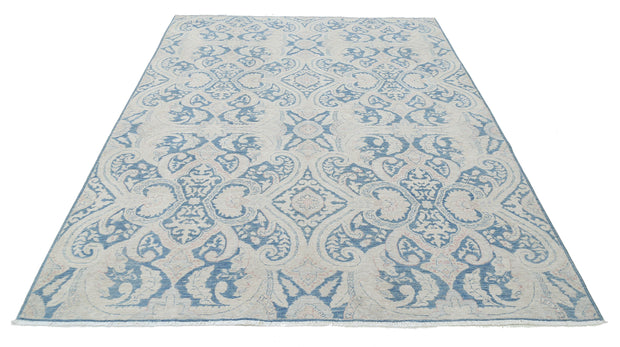 Hand Knotted Artemix Wool Rug 6' 0" x 7' 11" - No. AT41374