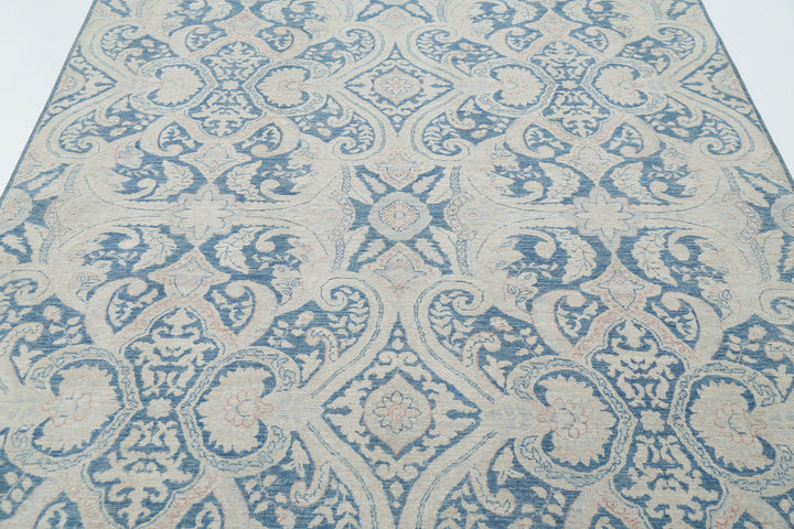 Hand Knotted Artemix Wool Rug 6' 0" x 7' 11" - No. AT41374