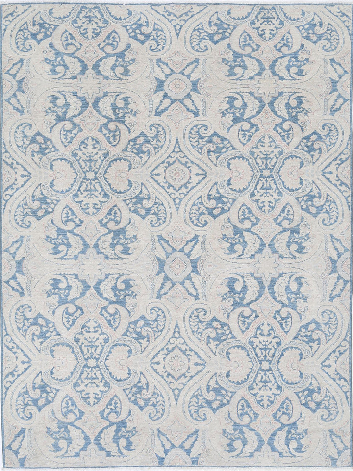 Hand Knotted Artemix Wool Rug 6' 0" x 7' 11" - No. AT41374