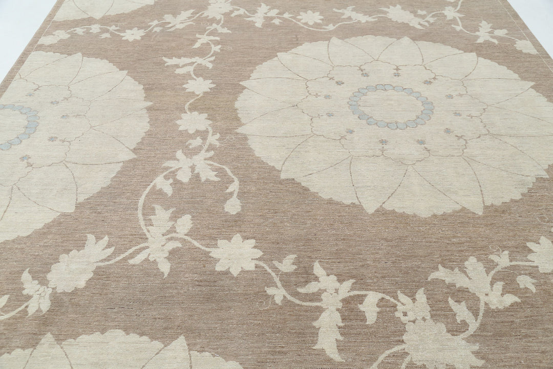 Hand Knotted Artemix Wool Rug 8' 10" x 11' 9" - No. AT40969