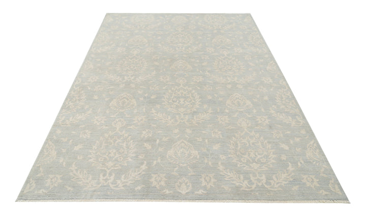 Hand Knotted Artemix Wool Rug 6' 0" x 8' 8" - No. AT42527