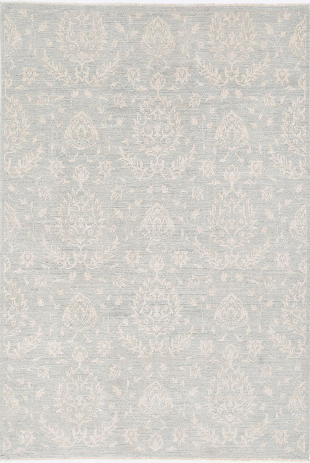 Hand Knotted Artemix Wool Rug 6' 0" x 8' 8" - No. AT42527