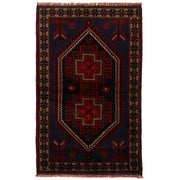 Baluchi Rug 2'9" x 4'4" - No. AL37358