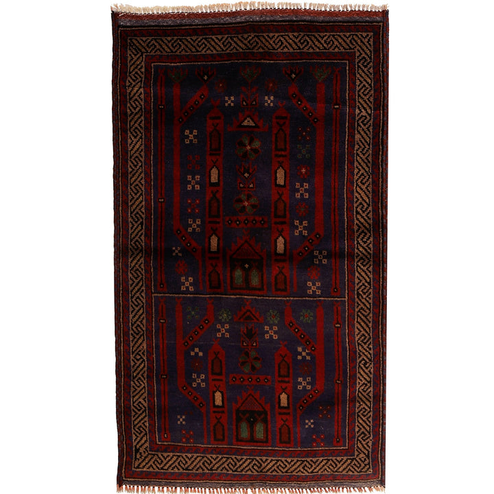 Baluchi Rug 2' 6" x 4' 5" - No. AL16492