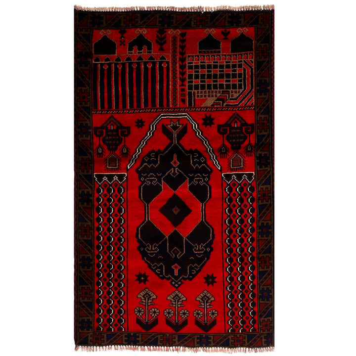 Prayer Rug 2' 9" x 4' 8" - No. AL81489