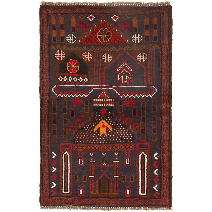 Prayer Rug 2'8" x 4'3" - No. AL70115