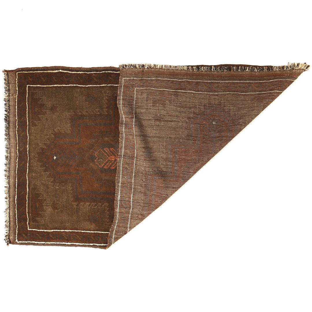 Antique Baluchi Rug 3' x 4'6" - No. AL20163
