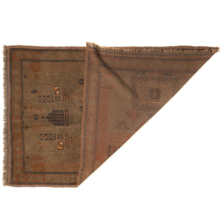 Antique Prayer Rug 3' x 4'4" - No. AL63420