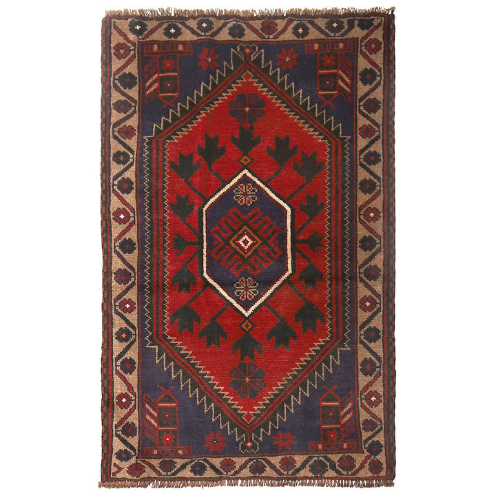 Baluchi Rug 2'7" x 4'5" - No. AL66883