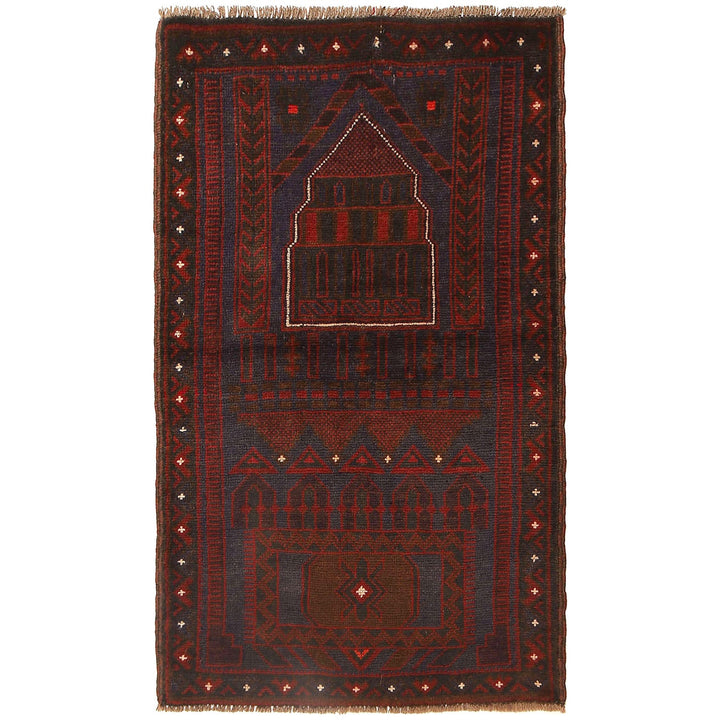 Prayer Rug 2'7" x 4'5" - No. AL13420