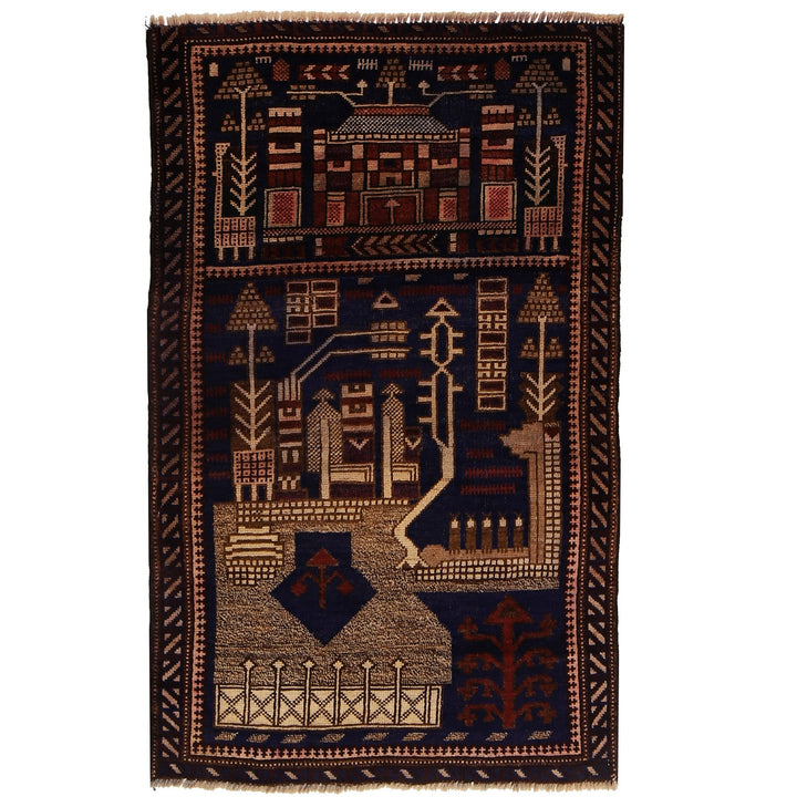 Prayer Rug 2'7" x 4'3" - No. AL18149