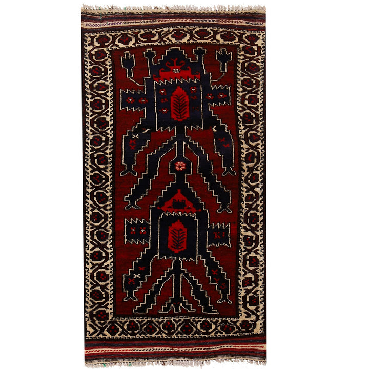 Baluchi Rug 2' 4" x 4' 7" - No. AL32921