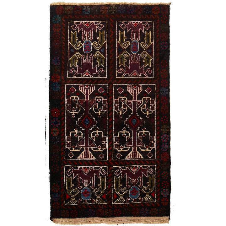 Baluchi Rug 2'7" x 4'7" - No. AL28887