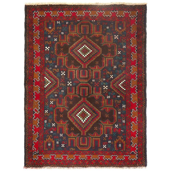 Baluchi Rug 2'9" x 3'9" - No. AL82300