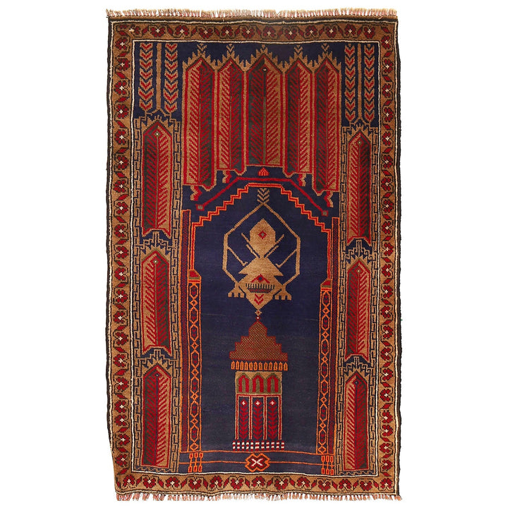 Prayer Rug 2'7" x 4'6" - No. AL65438