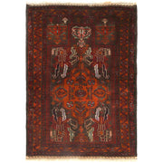 Prayer Rug 3'1" x 4'5" - No. AL40655
