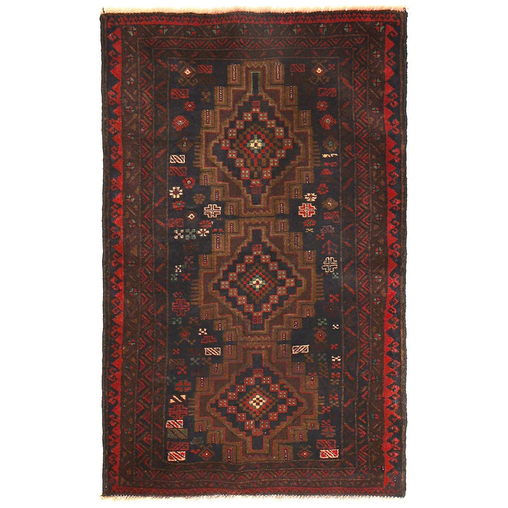 Baluchi Rug 2' 7" x 4' 6" - No. AL32220