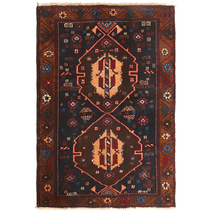 Baluchi Rug 2' 4" x 3' 8" - No. AL15613