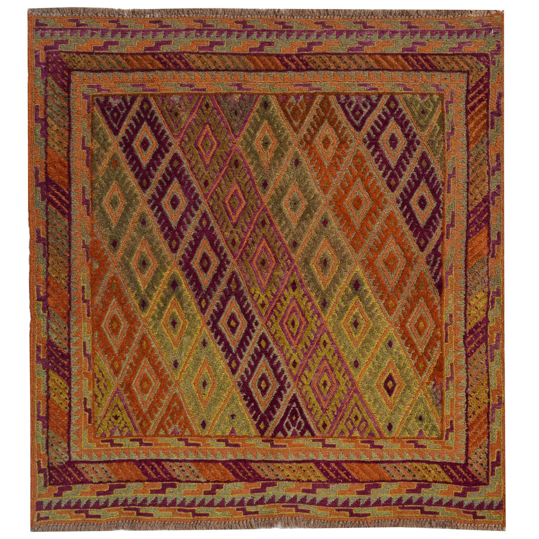 Mashwani Rug 3' 7 x 3' 9 (ft) - No. AL37681 - ALRUG Rug Store