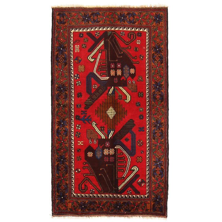 Baluchi Rug 2' 9" x 4' 9" - No. AL52833
