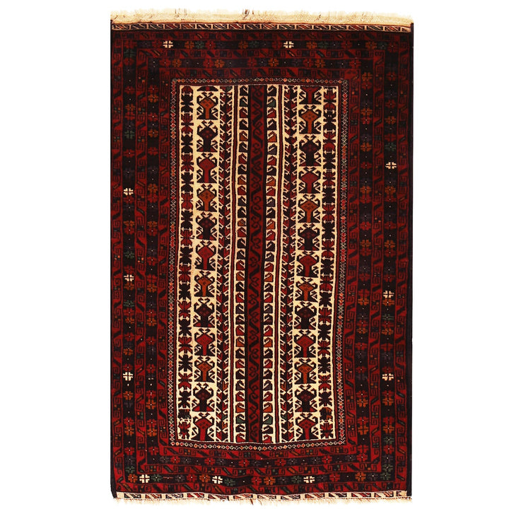 Baluchi Rug 3' 1" x 4' 6" - No. AL99896