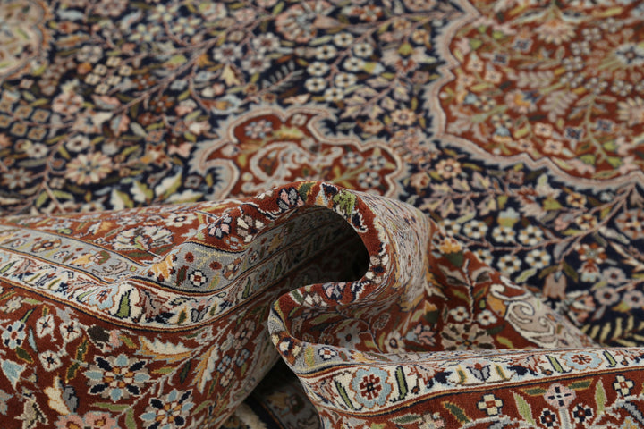 Hand Knotted Heritage Fine Persian Style Wool Rug 8' 0" x 11' 1" - No. AT22086