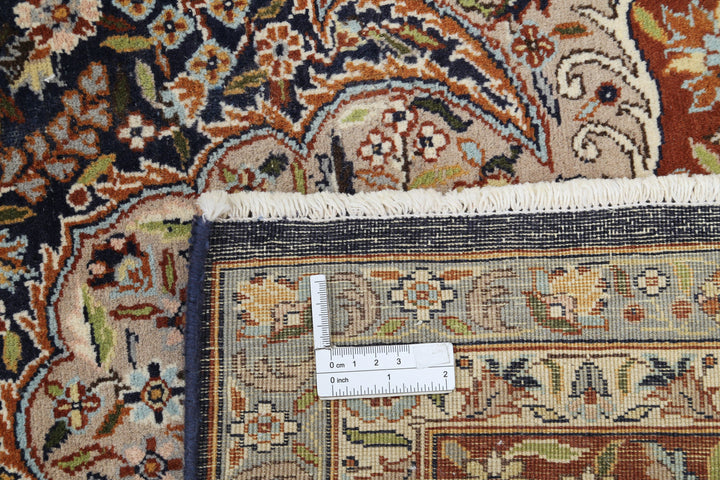 Hand Knotted Heritage Fine Persian Style Wool Rug 8' 0" x 11' 1" - No. AT22086