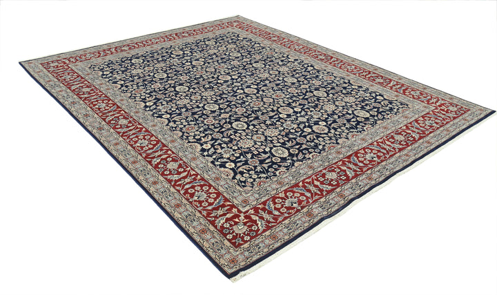 Hand Knotted Heritage Persian Style Tabriz Wool Rug 8' 0" x 9' 10" - No. AT67411