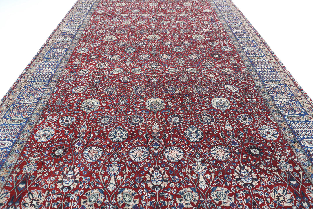 Hand Knotted Heritage Tabriz Wool Rug 9' 0" x 17' 9" - No. AT26266