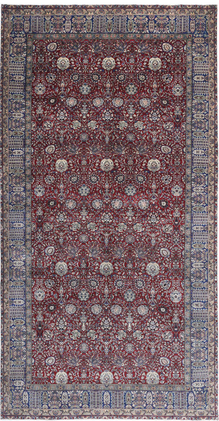 Hand Knotted Heritage Tabriz Wool Rug 9' 0" x 17' 9" - No. AT26266