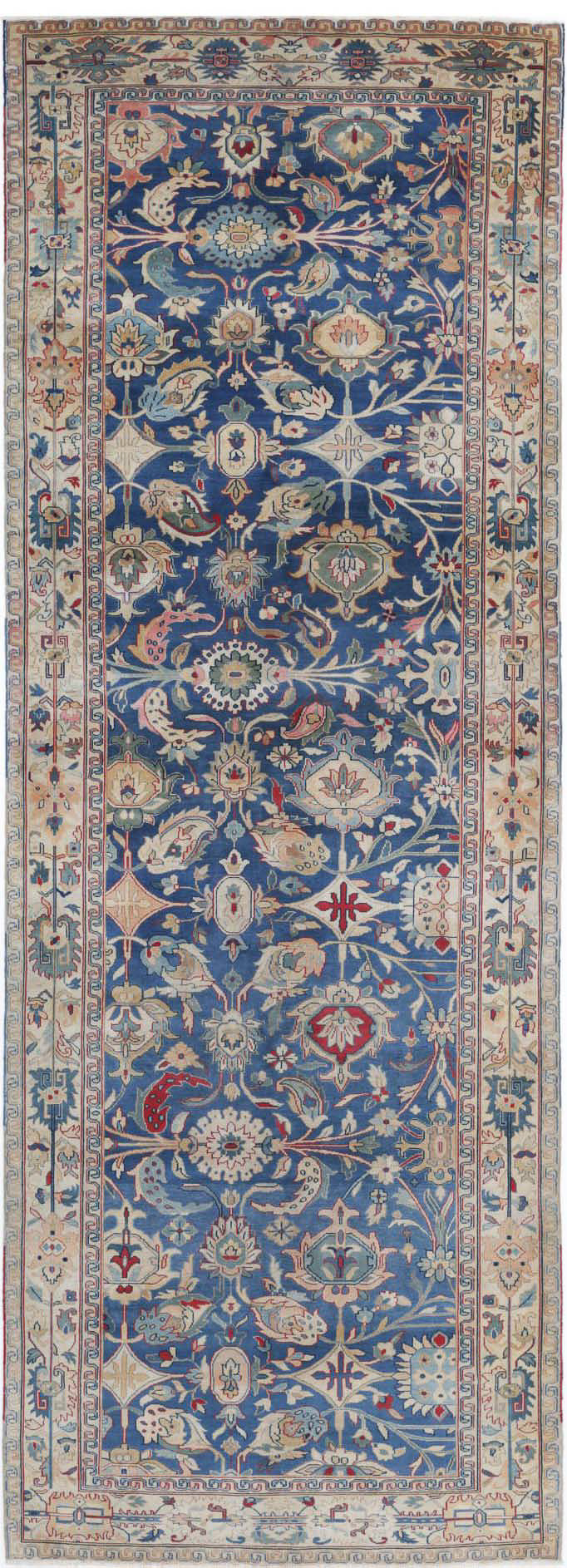 Hand Knotted Heritage Tabriz Wool Rug 4' 0" x 12' 0" - No. AT87583