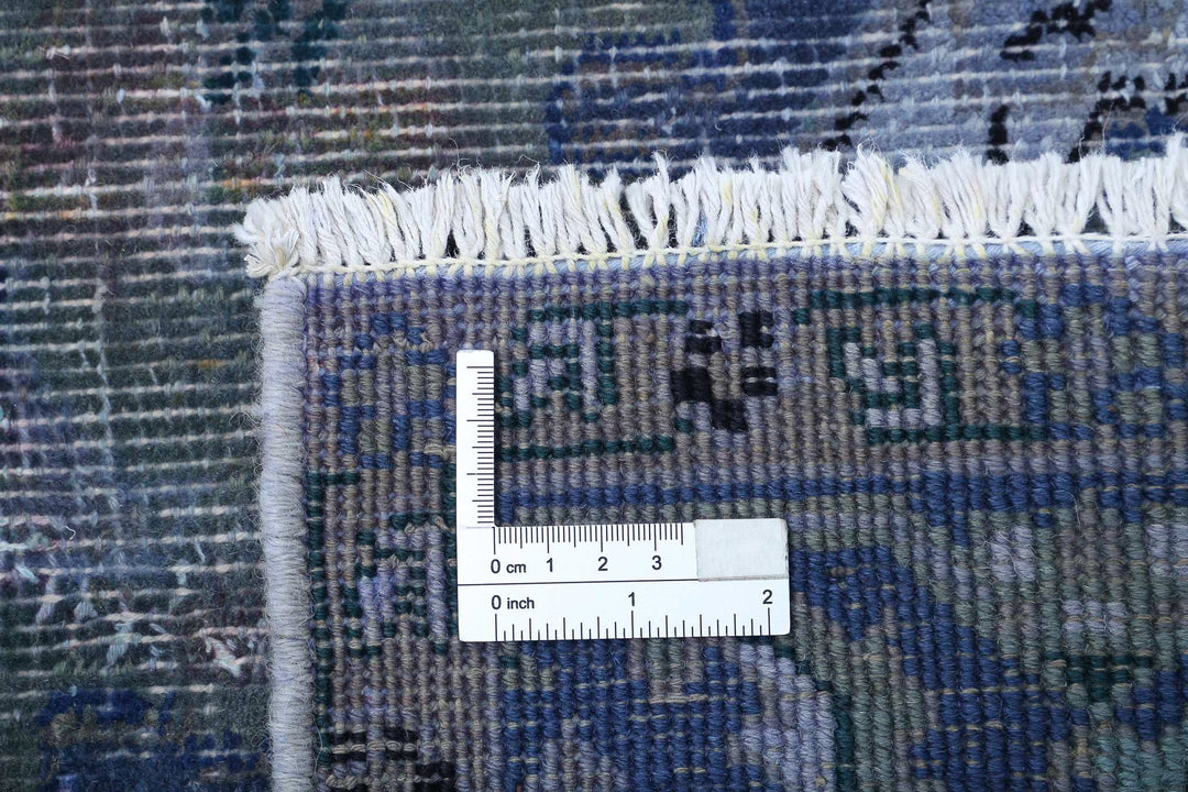 Hand Knotted Vintage Persian Heriz Wool Rug 6' 1" x 8' 9" - No. AT19919