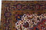 Hand Knotted Vintage Persian Heriz Wool Rug 8' 2" x 11' 8" - No. AT41868