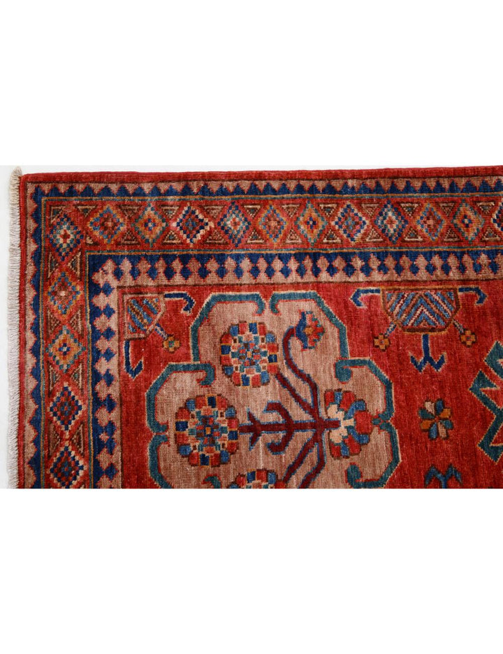 Hand Knotted Nomadic Caucasian Humna Wool Rug 2' 8" x 11' 6" - No. AT50619