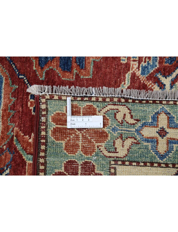 Hand Knotted Royal Kazak Wool Rug 7' 11" x 11' 6" - No. AT90000